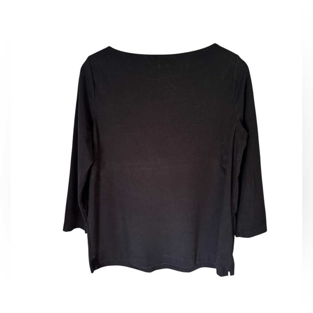 J. Mclaughlin Black White Scroll Pattern Stretchy… - image 2